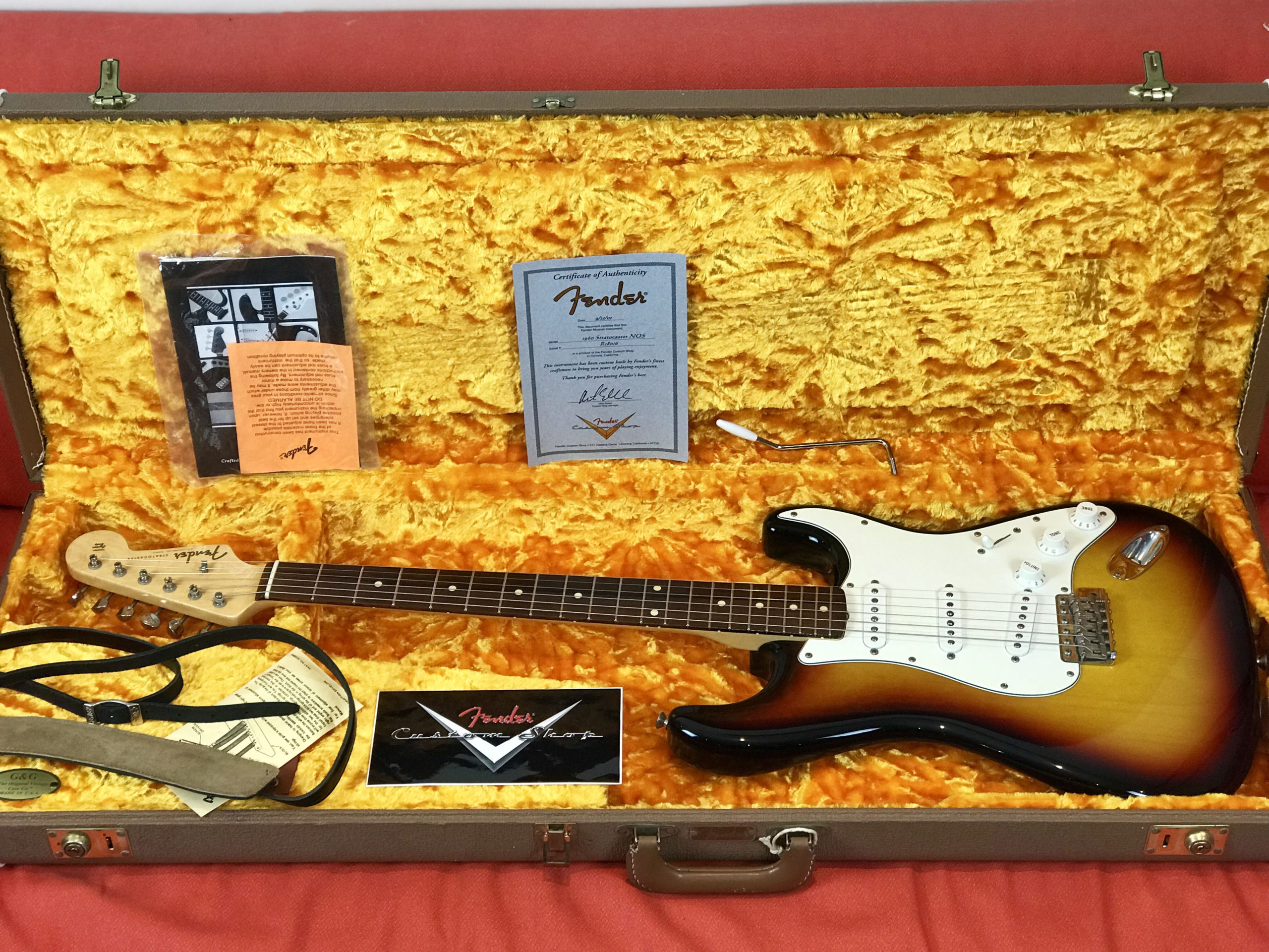2001 Fender Custom Shop 1960 NOS Reissue Stratocaster (SOLD