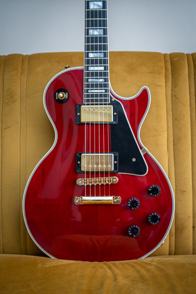 2010 Gibson Custom Shop Les Paul Custom Wine Red
