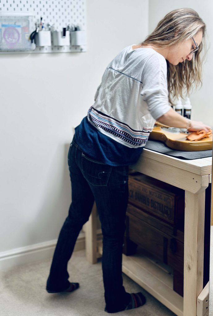 Electric guitar setup, repair, restoration and deep cleaning